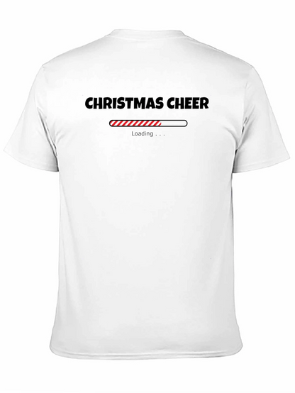 Camiseta Negra Christmas Cheer en Carga