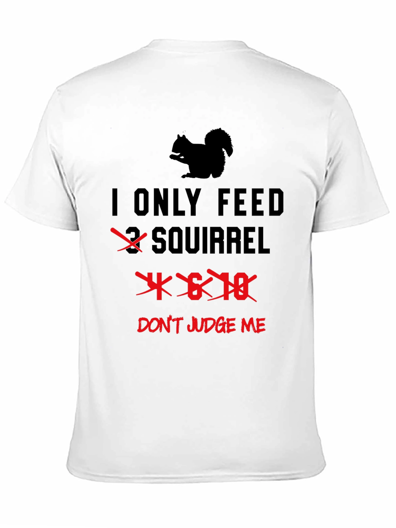 Camiseta Hombre: Amo a las Ardillas