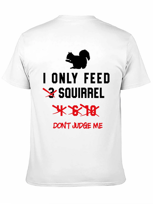 Camiseta Hombre: Amo a las Ardillas