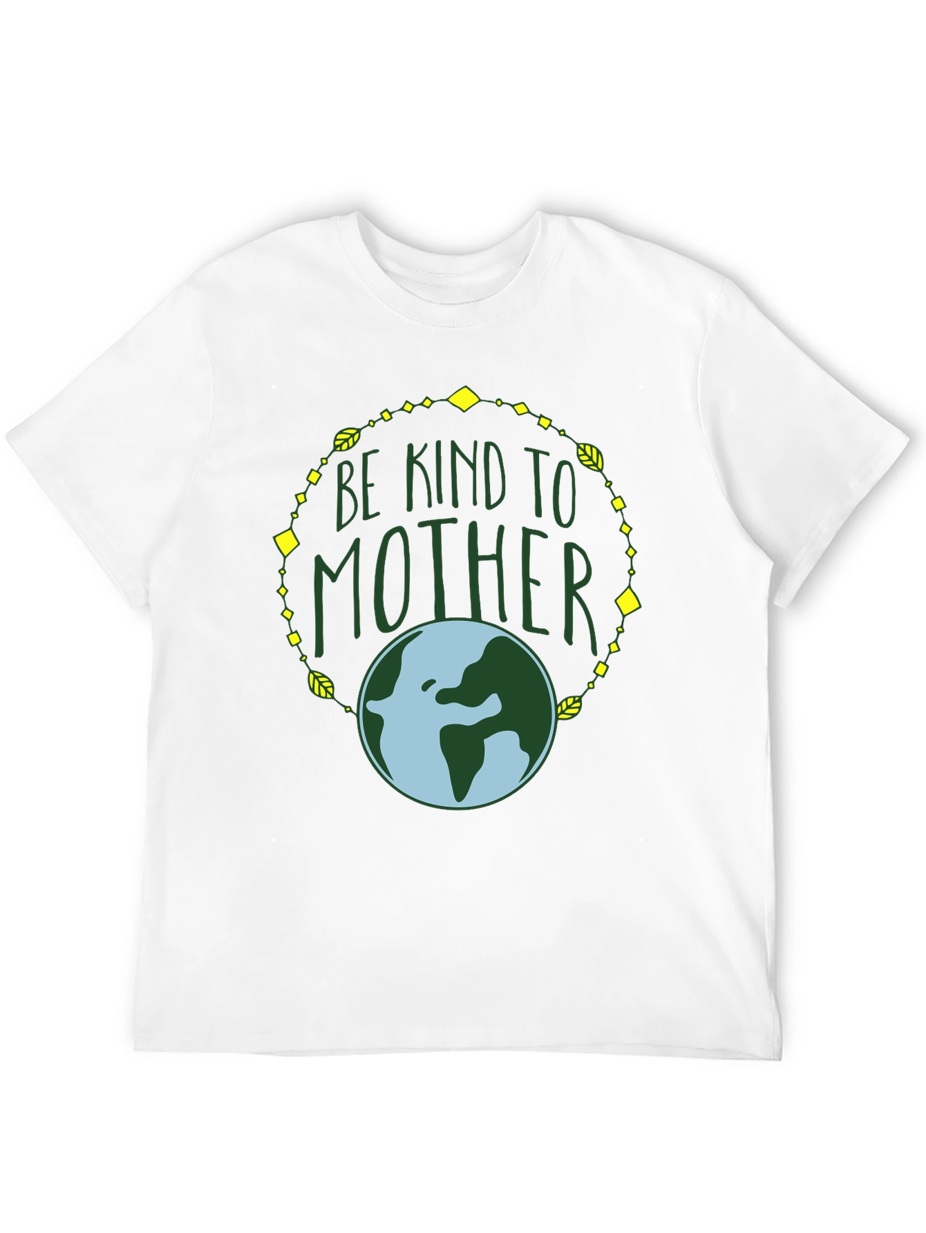 Camiseta Negra Madre Tierra: Sé Amable