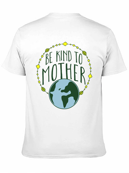 Camiseta Negra Madre Tierra: Sé Amable