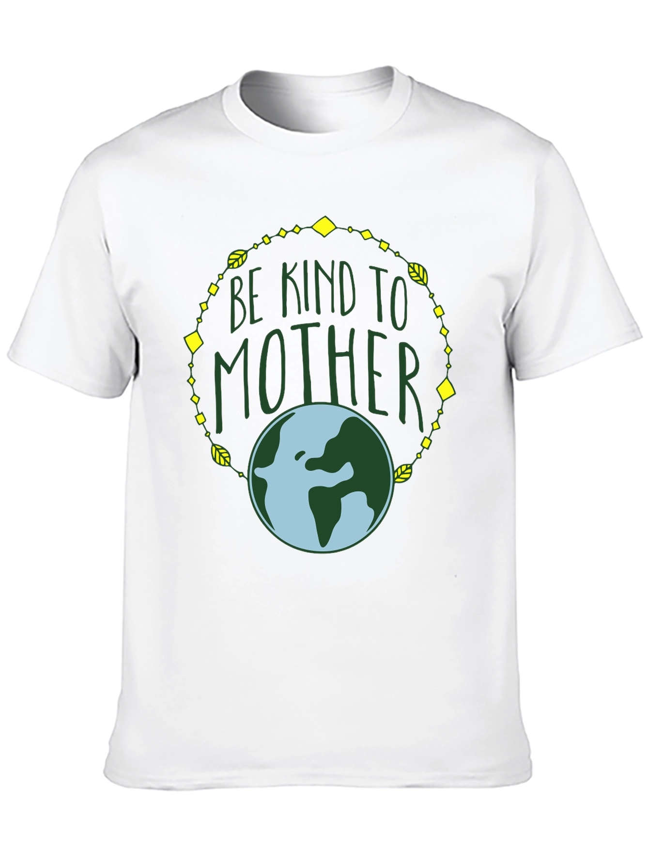 Camiseta Negra Madre Tierra: Sé Amable