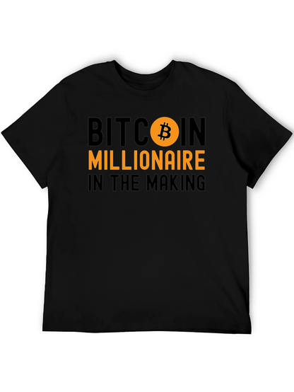 Camiseta Bitcoin Millionaire en Proceso - Algodón