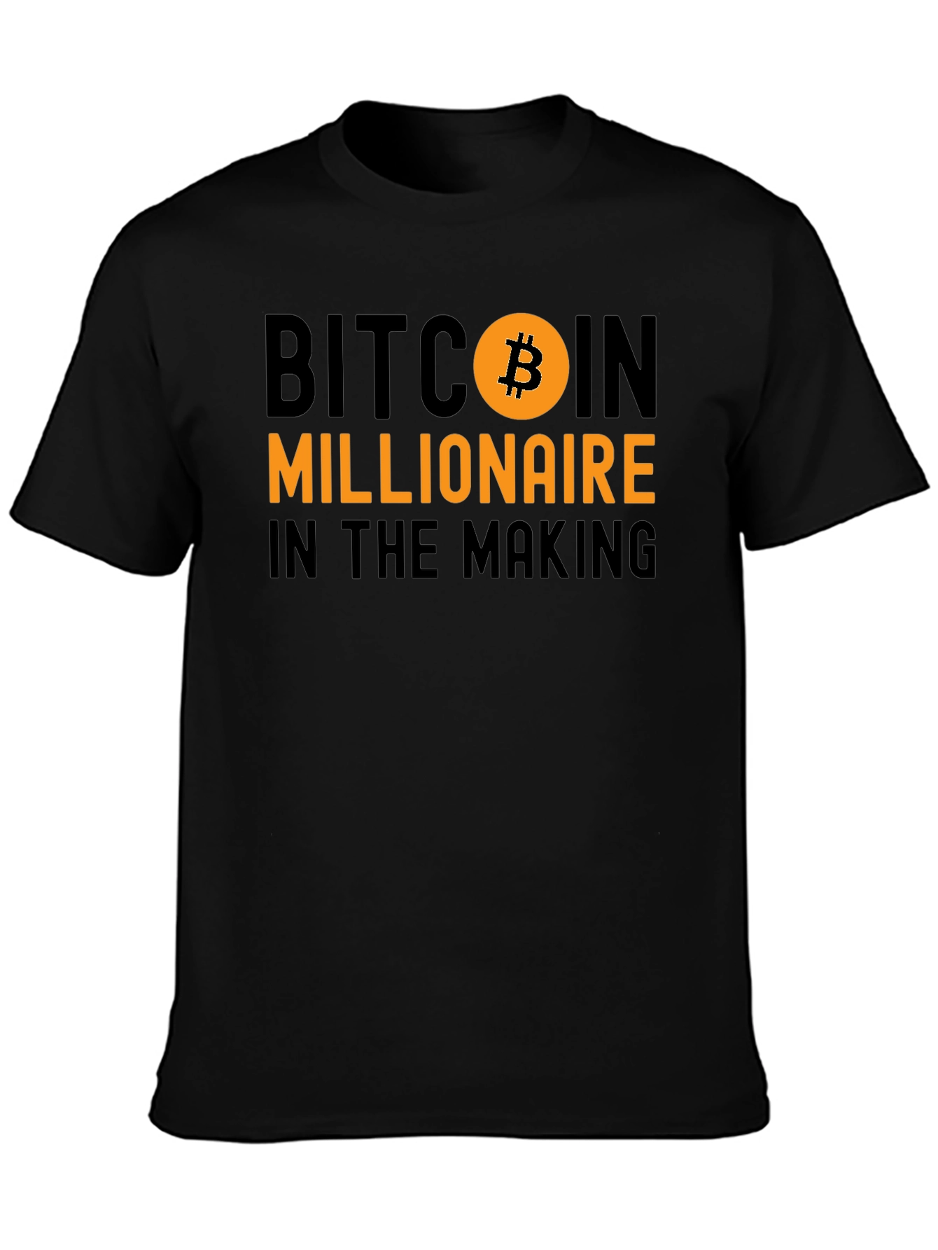 Camiseta Bitcoin Millionaire en Proceso - Algodón