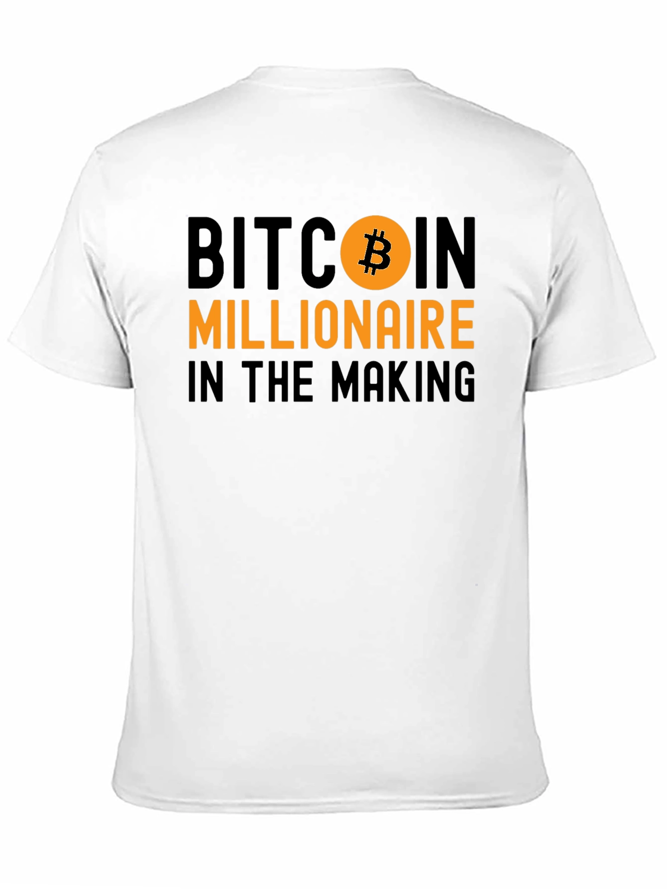 Camiseta Bitcoin Millionaire en Proceso - Algodón