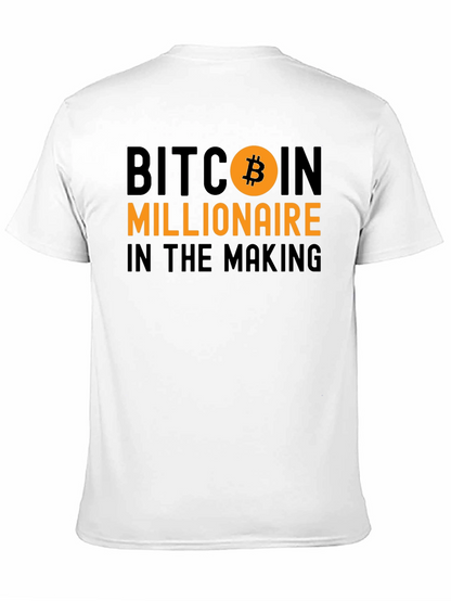 Camiseta Bitcoin Millionaire en Proceso - Algodón