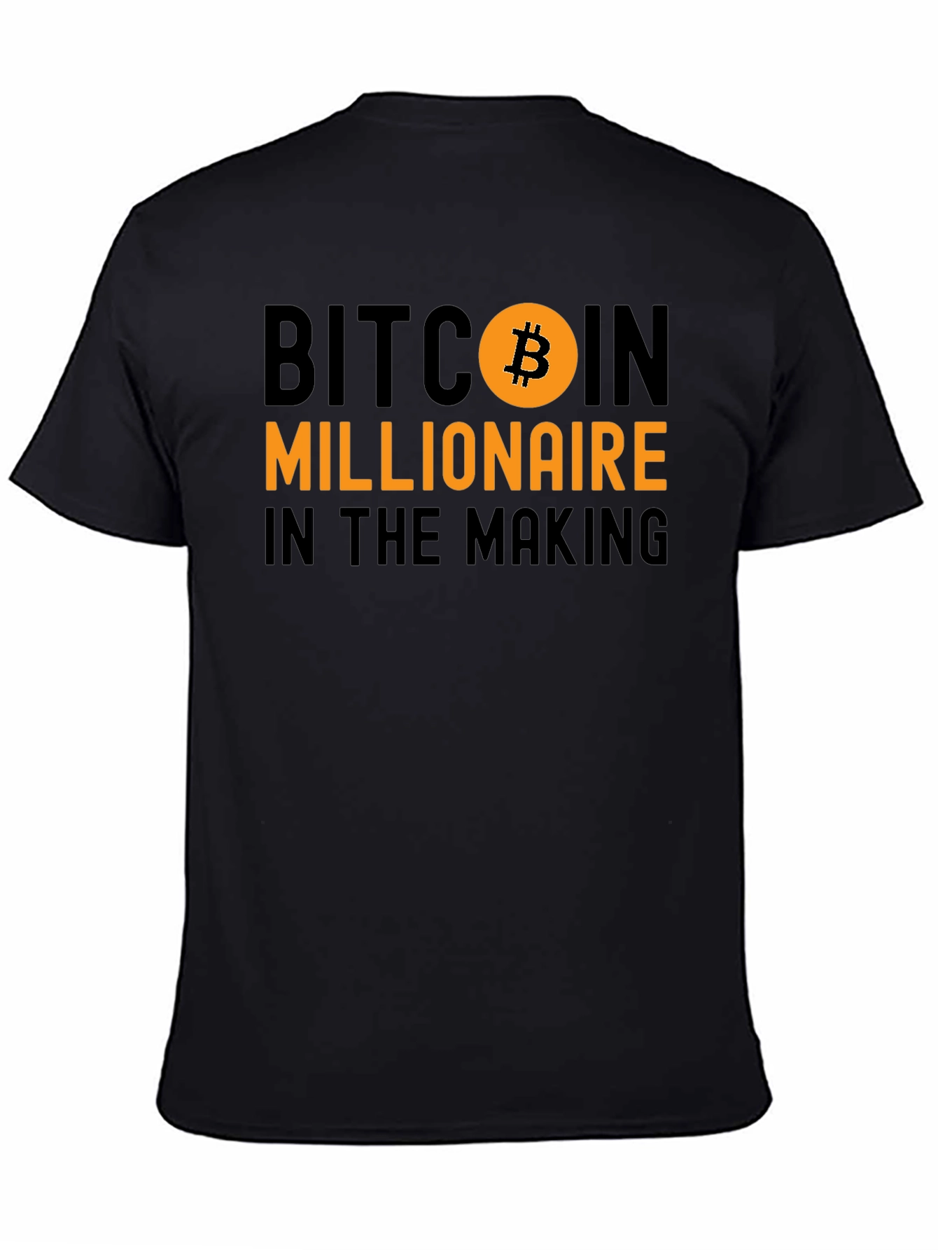 Camiseta Bitcoin Millionaire en Proceso - Algodón