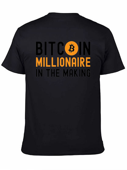 Camiseta Bitcoin Millionaire en Proceso - Algodón
