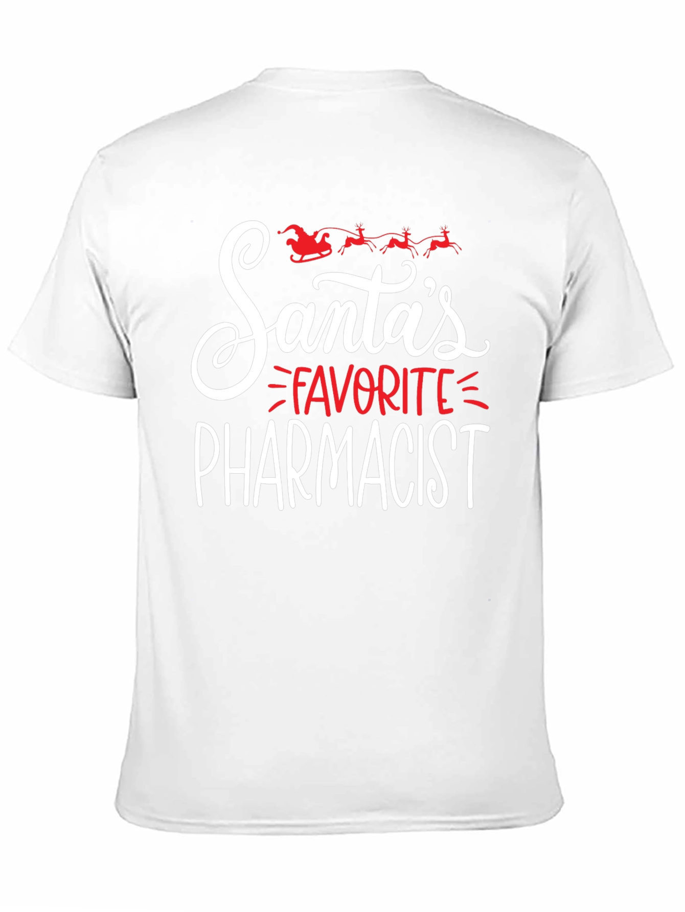 Camiseta Navideña Farmacéutico Favorito de Santa