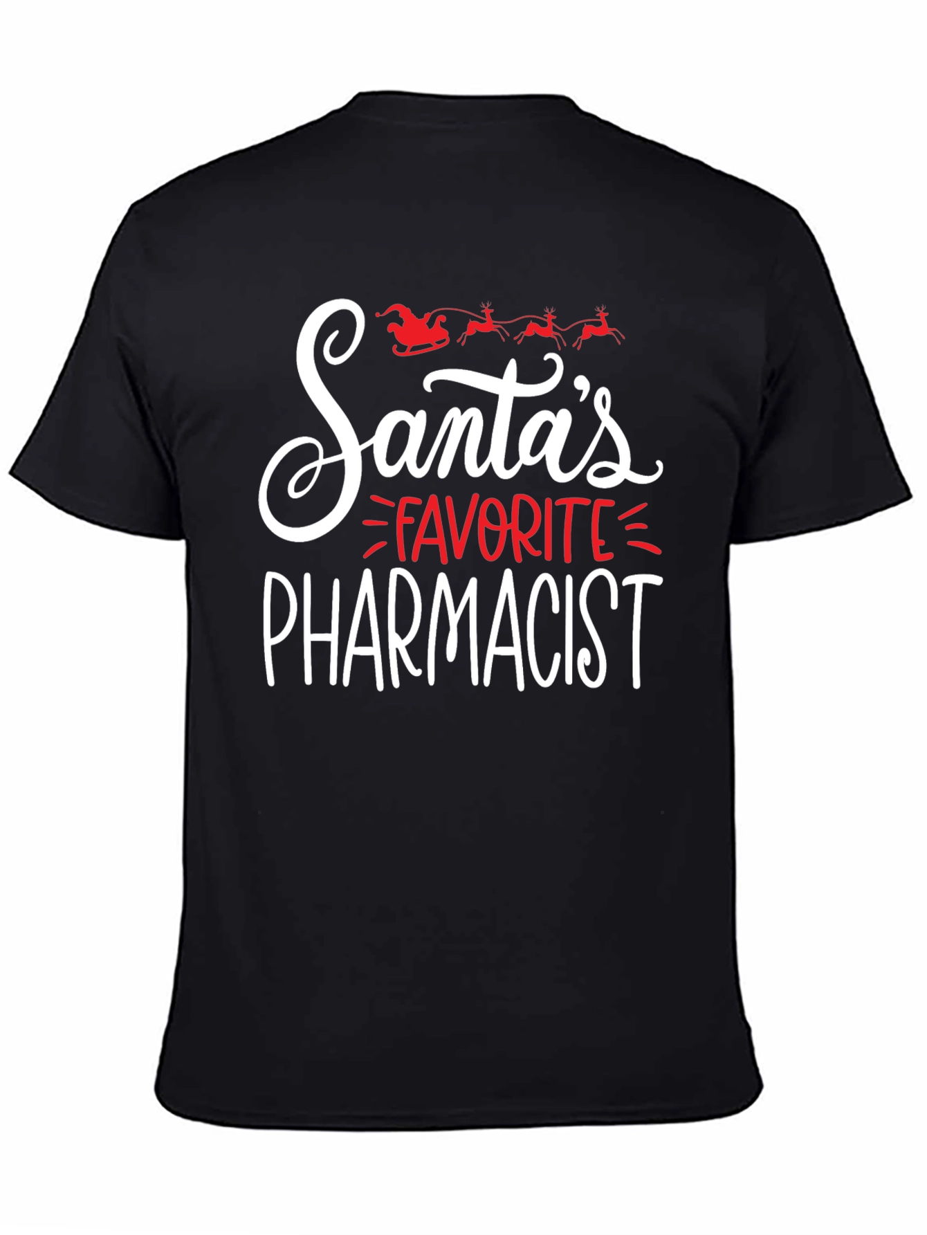 Camiseta Navideña Farmacéutico Favorito de Santa