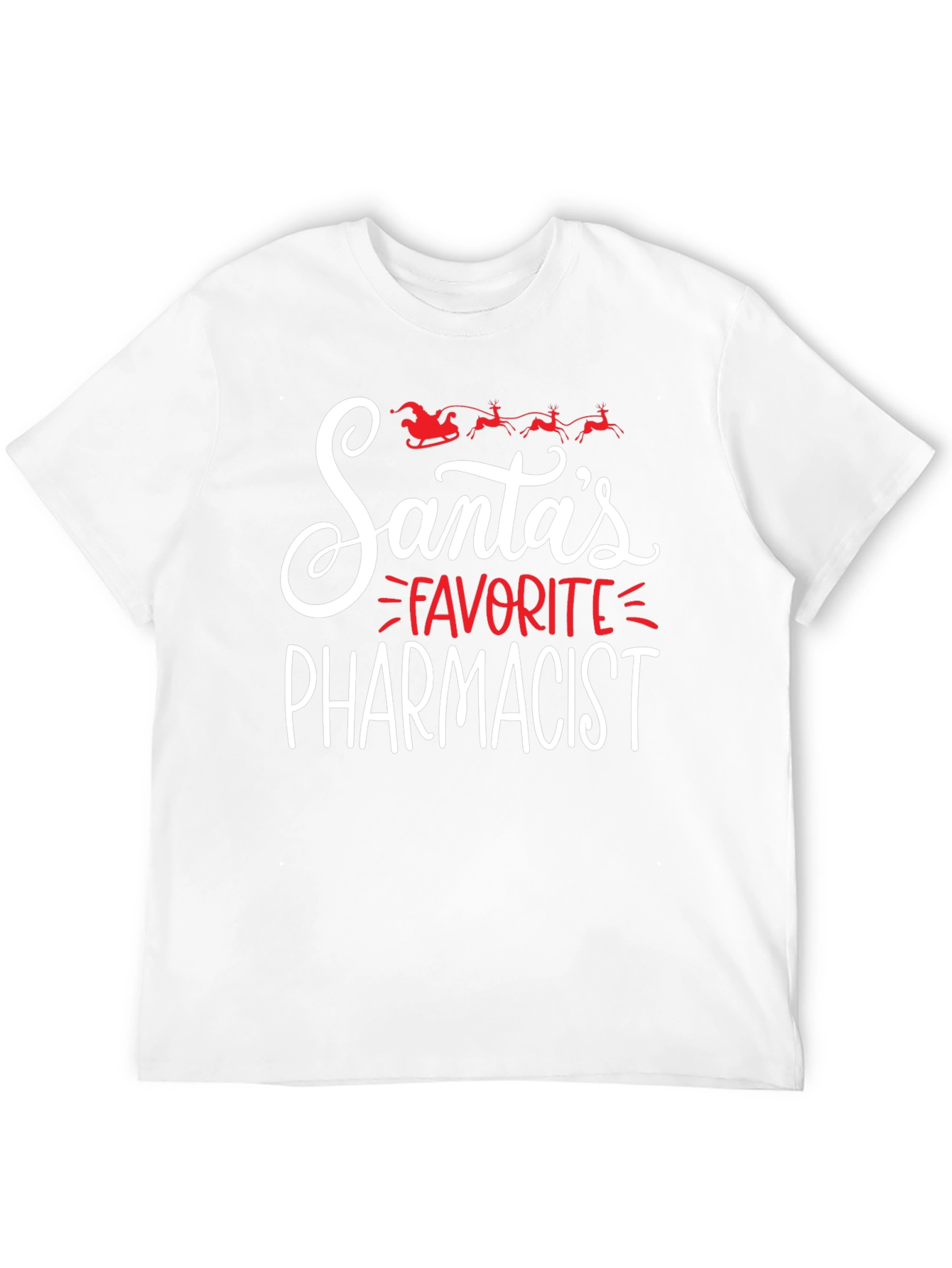 Camiseta Navideña Farmacéutico Favorito de Santa
