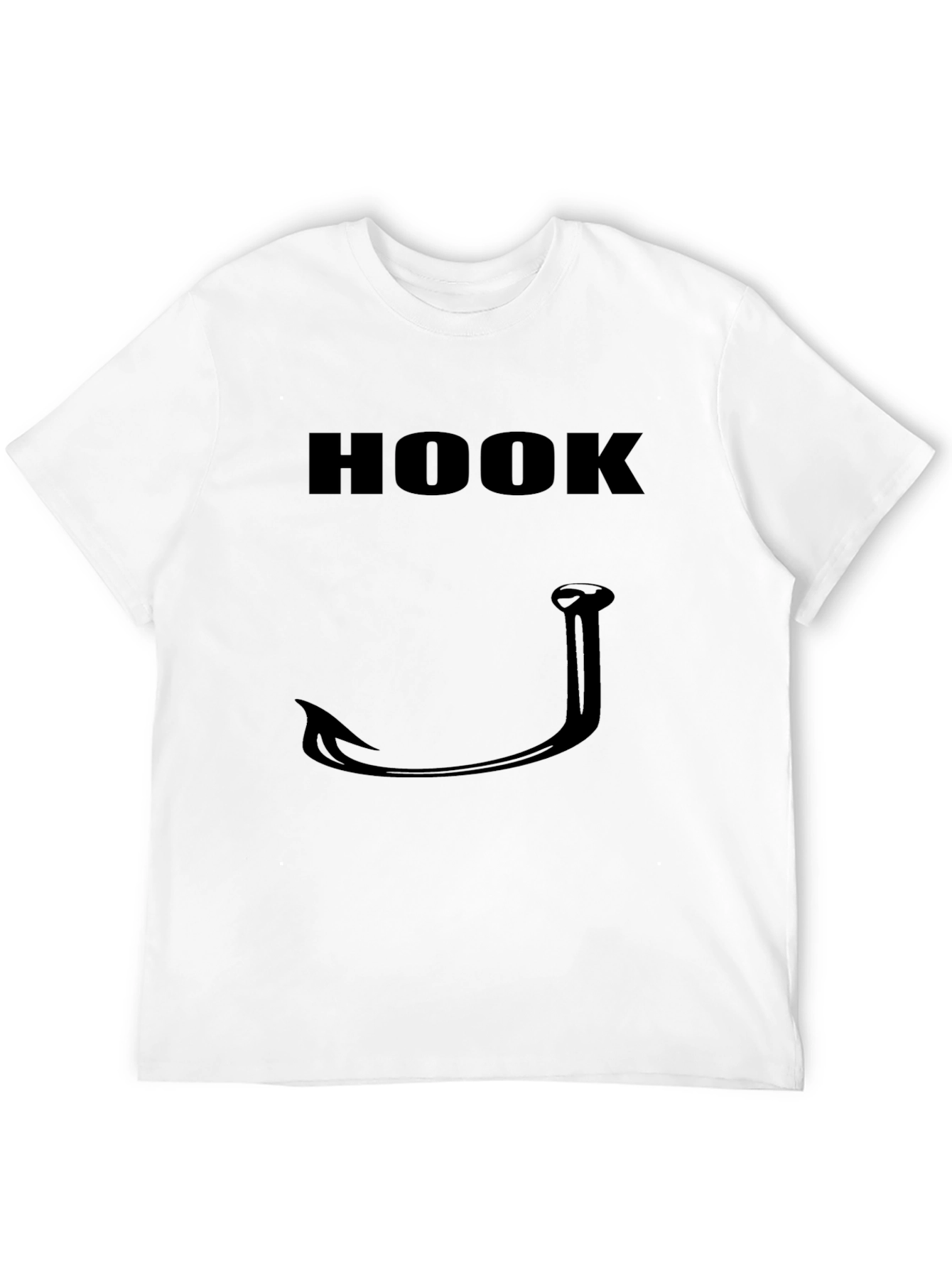 Camiseta Negra Hook para Hombre