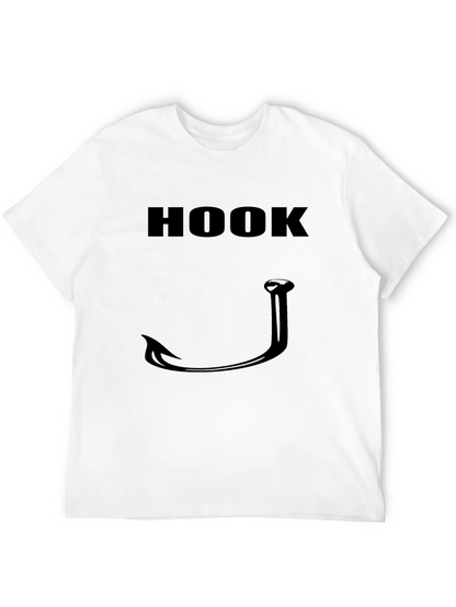 Camiseta Negra Hook para Hombre