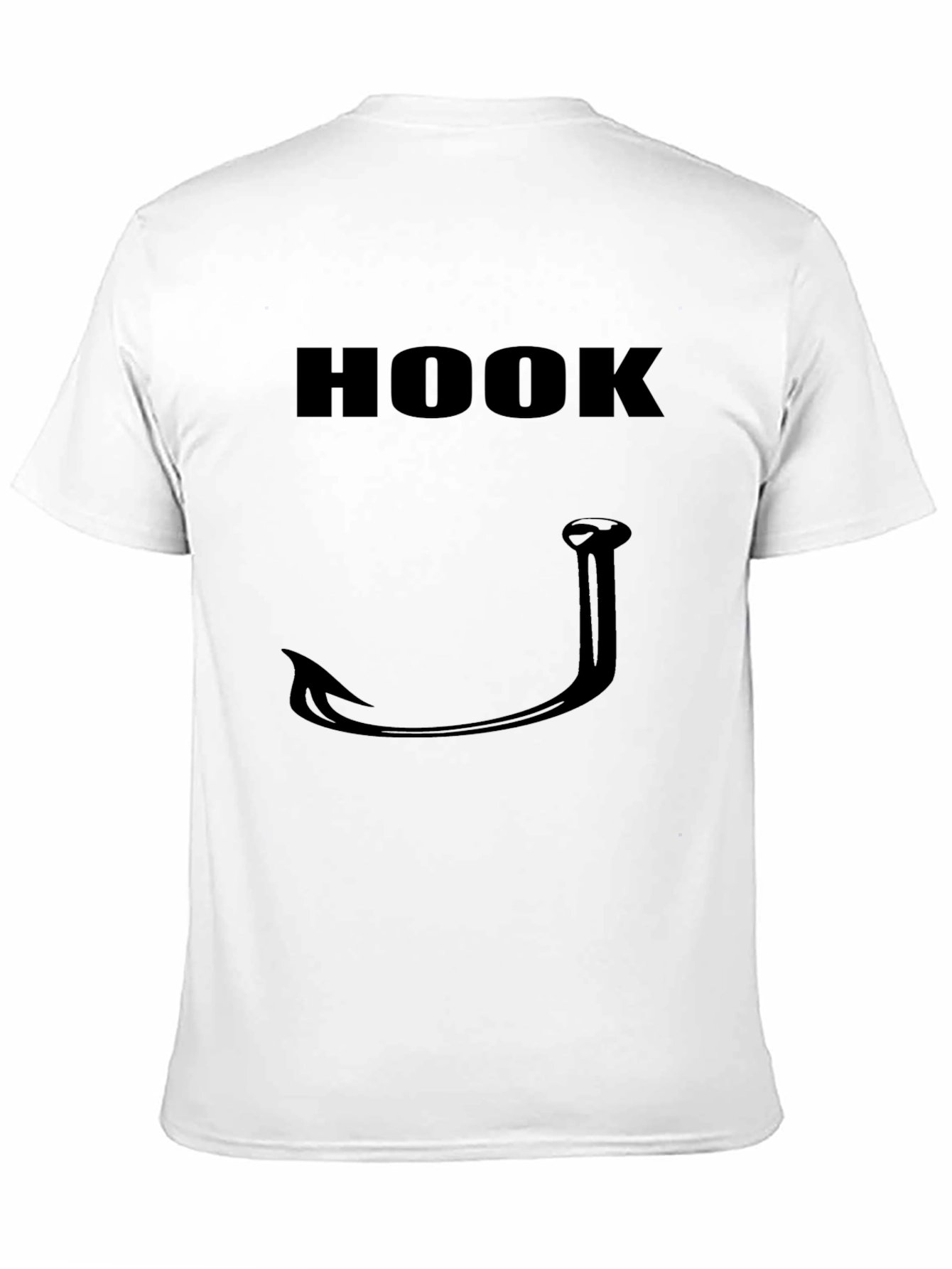 Camiseta Negra Hook para Hombre