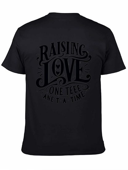 Camiseta Negra Raising Love