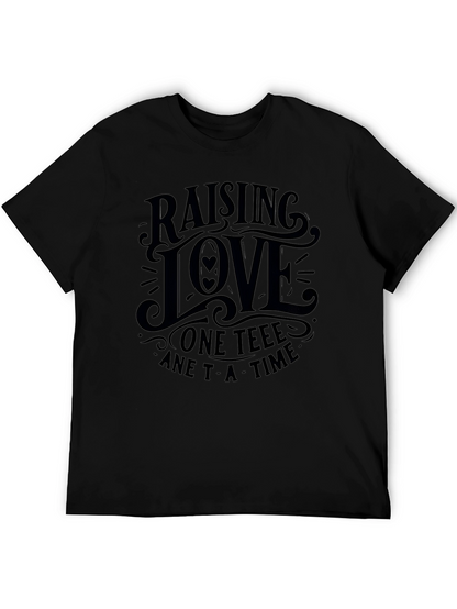 Camiseta Negra Raising Love