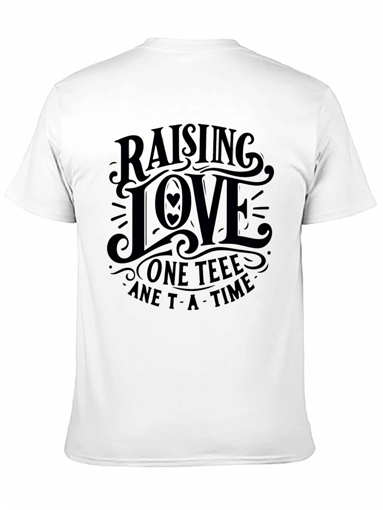 Camiseta Negra Raising Love