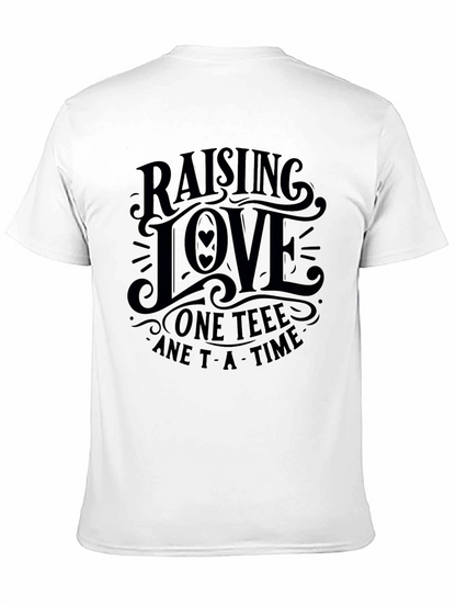 Camiseta Negra Raising Love