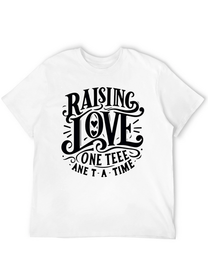 Camiseta Negra Raising Love