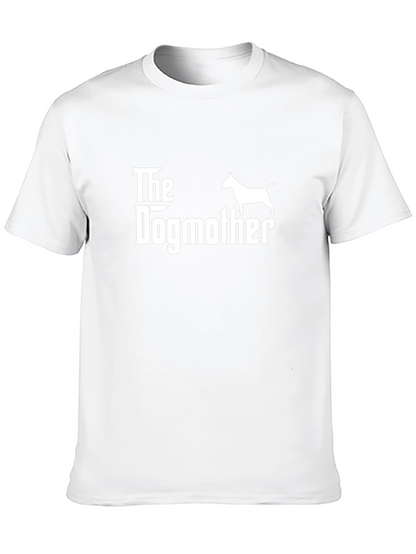 Camiseta Negra The Dogmother para Amantes de los Perros