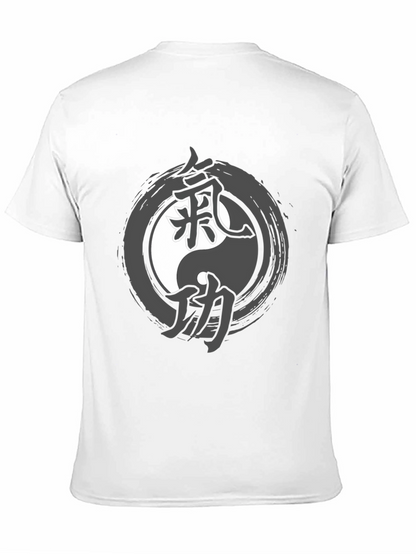 Camiseta Hombre Yin Yang con Kanji