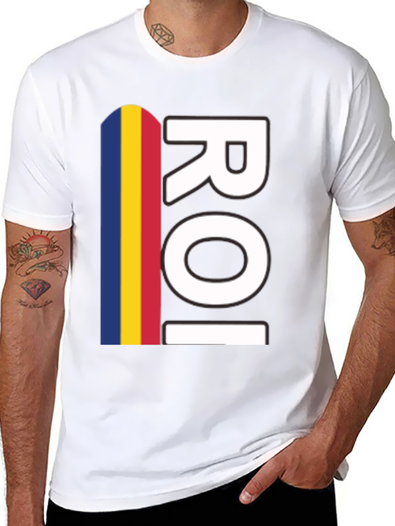 Camiseta ROI Tricolor