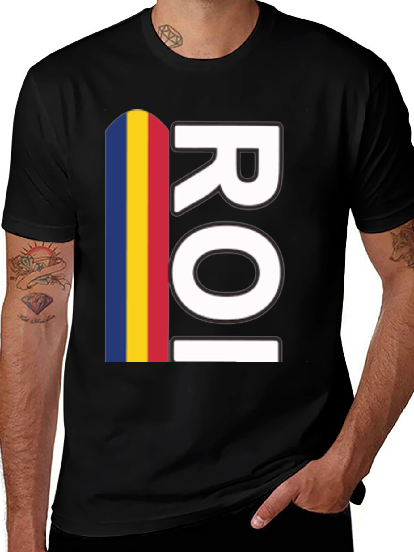 Camiseta ROI Tricolor
