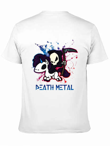 Camiseta Death Metal Unicornio Grim Reaper