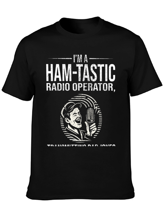 Camiseta Humorística: Ham-Tastic Radio Operator