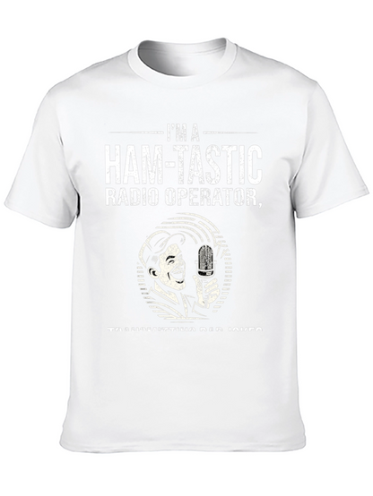 Camiseta Humorística: Ham-Tastic Radio Operator