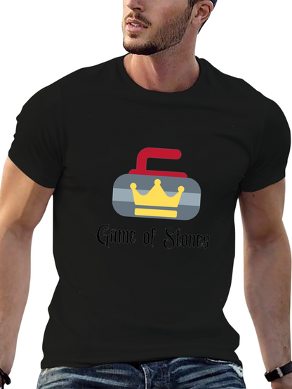Camiseta Negra Game of Stones