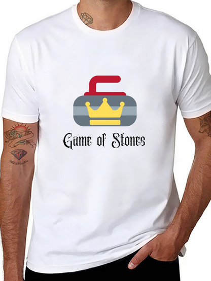 Camiseta Negra Game of Stones