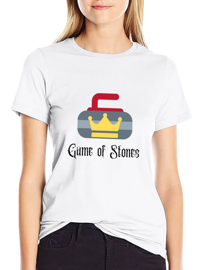 Camiseta Negra Game of Stones