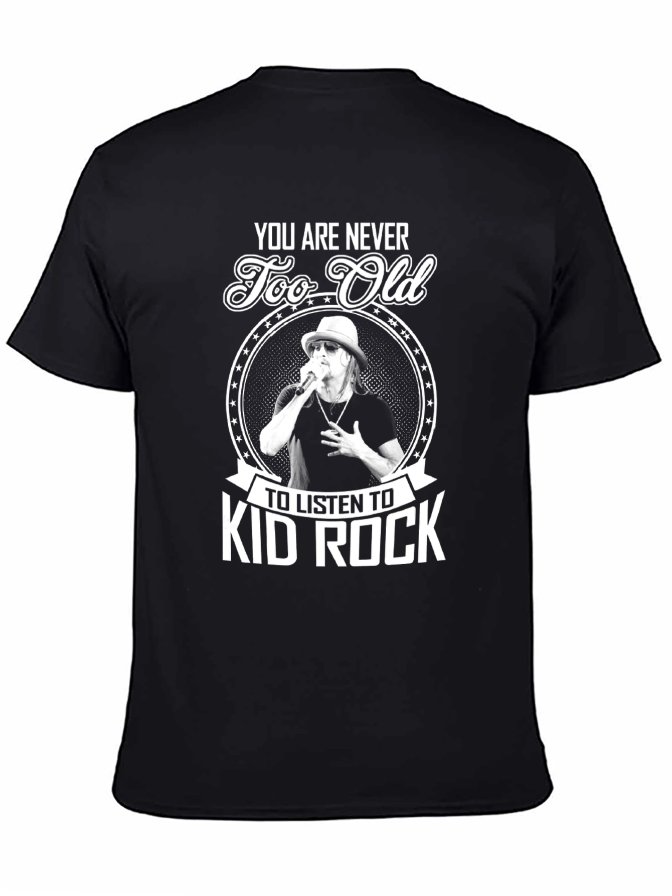 Camiseta Kid Rock - Nunca Eres Demasiado Viejo