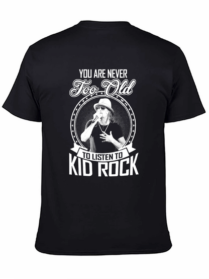 Camiseta Kid Rock - Nunca Eres Demasiado Viejo