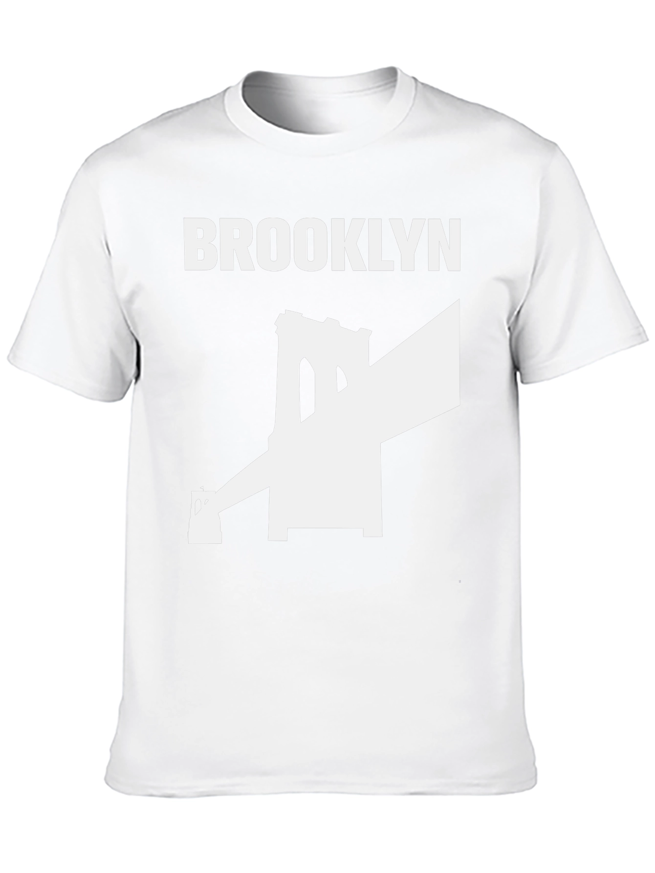 Camiseta Negra Puente Brooklyn - Estilo Urbano