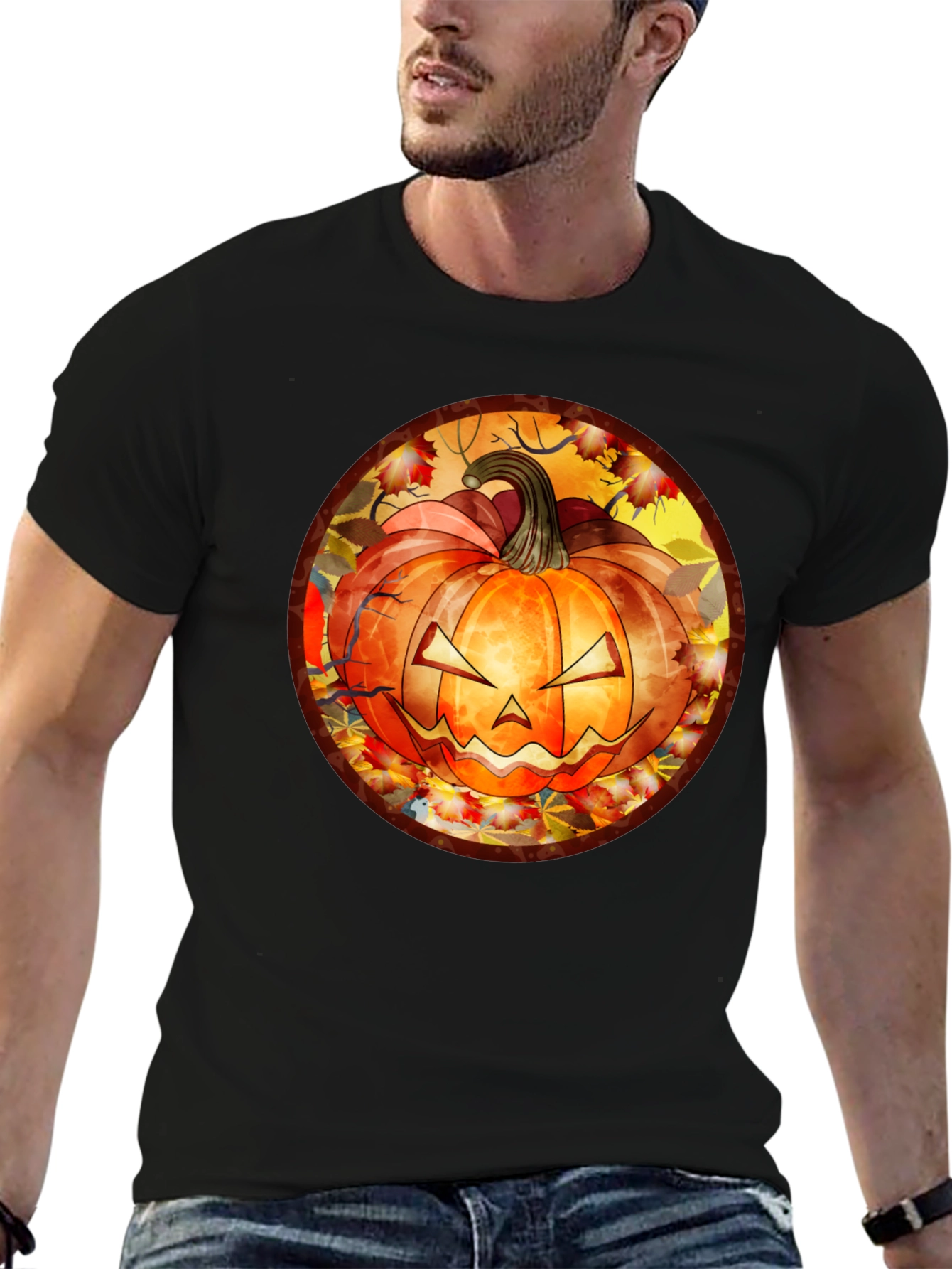 Camiseta Halloween Calabaza