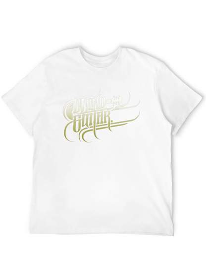 Camiseta Negra DJ and Guitar para Hombre