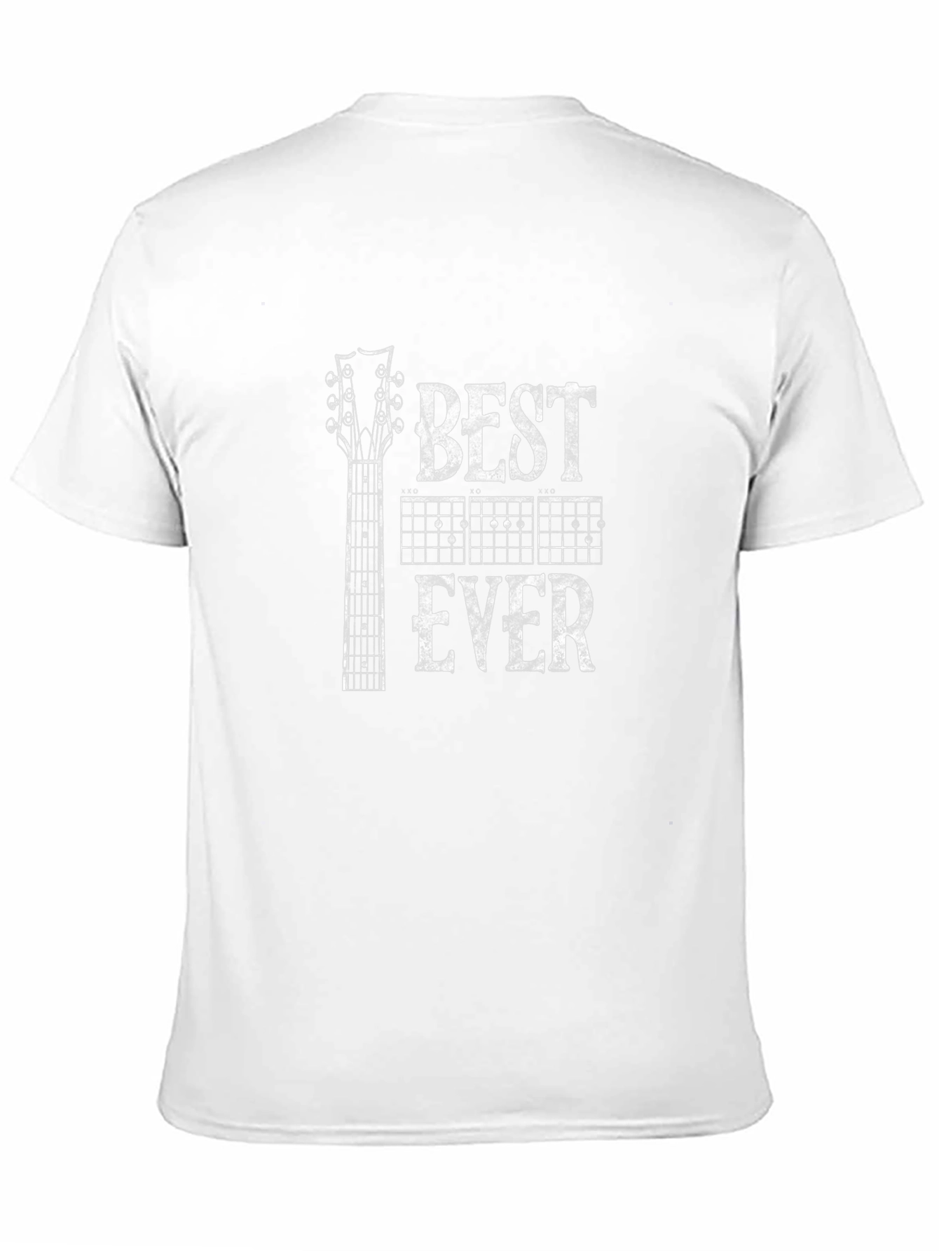 Camiseta Negra Best EVER para Amantes de la Guitarra