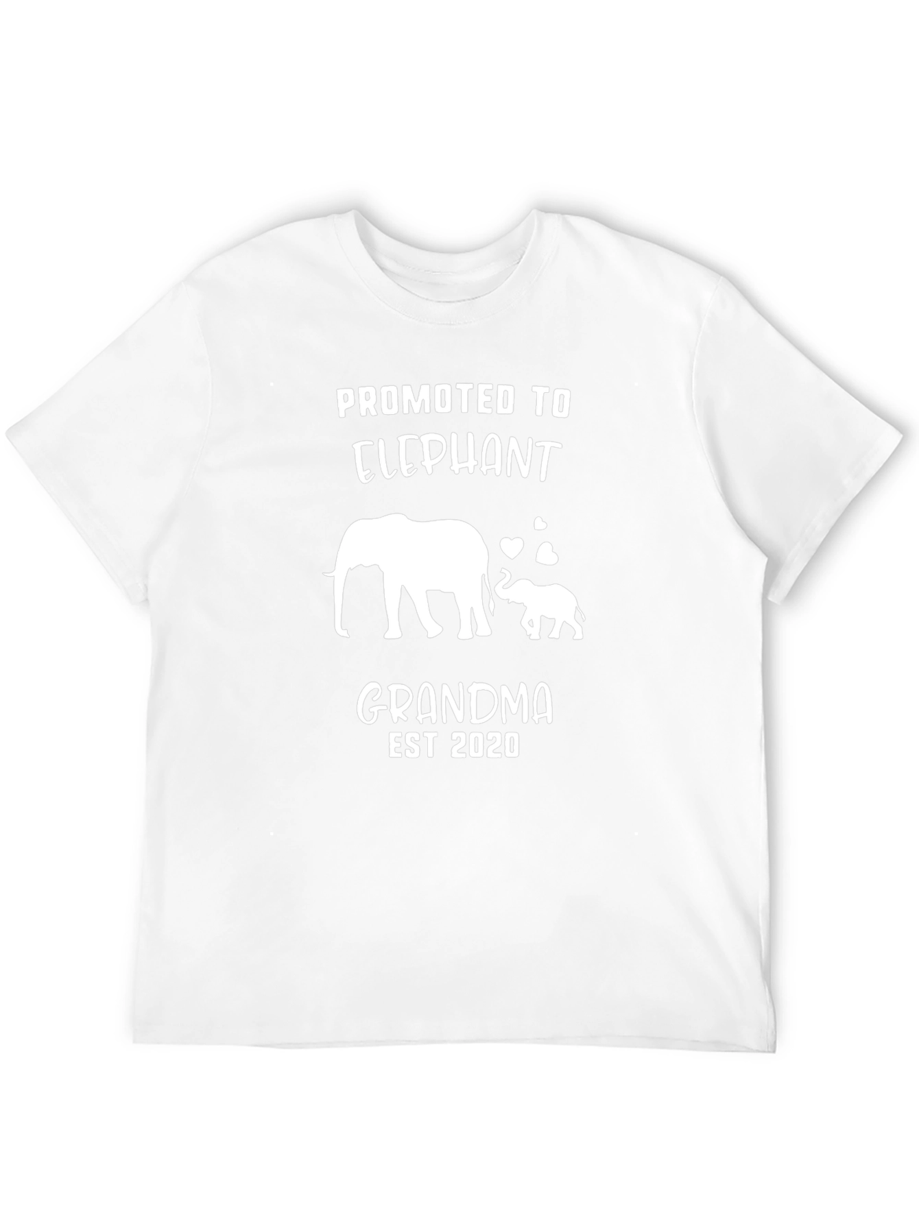 Camiseta Negra Promocionada Abuela Elefante 2020