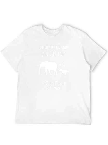 Camiseta Negra Promocionada Abuela Elefante 2020
