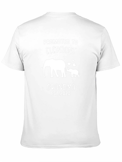 Camiseta Negra Promocionada Abuela Elefante 2020