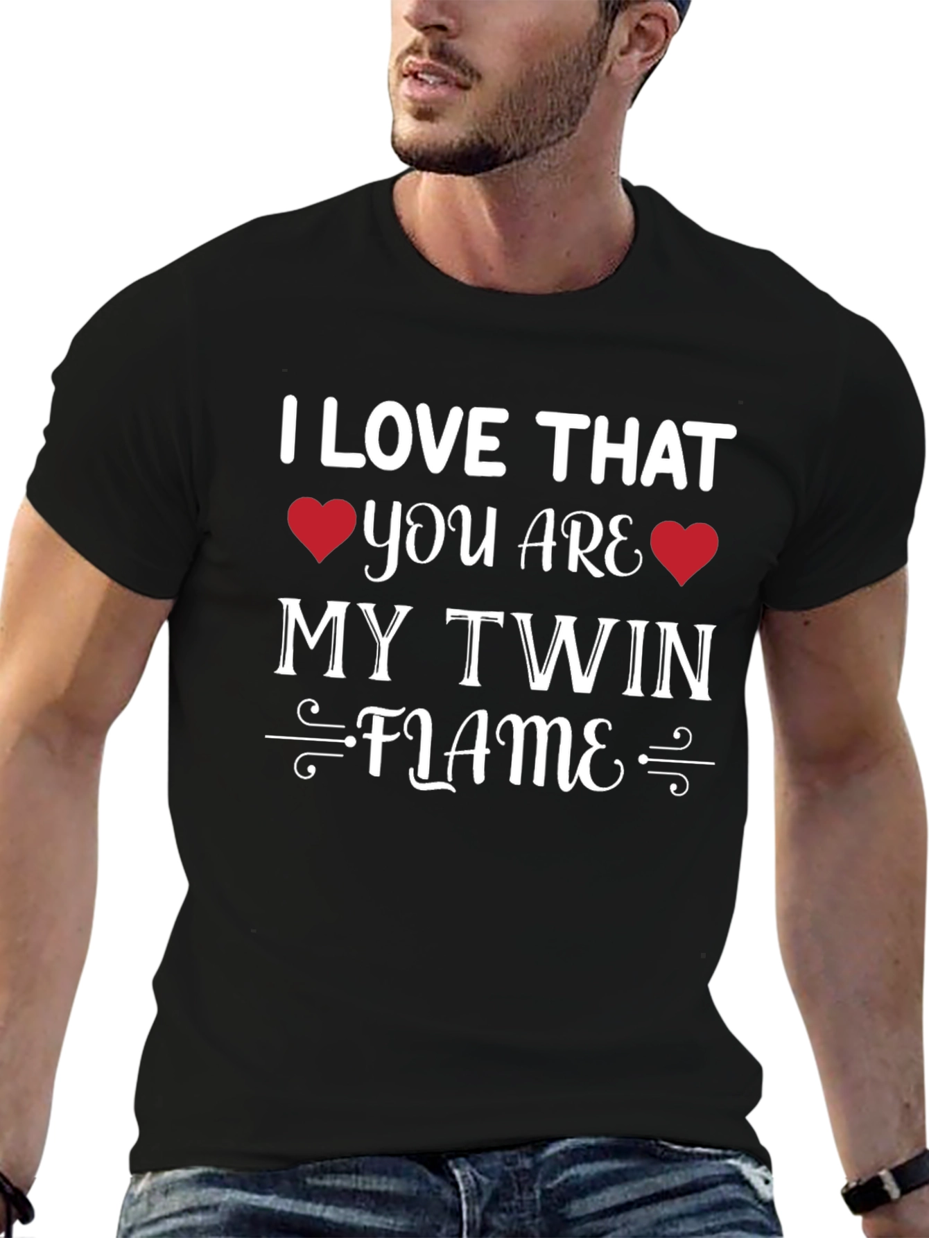 Camiseta Negra My Twin Flame