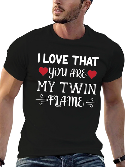 Camiseta Negra My Twin Flame