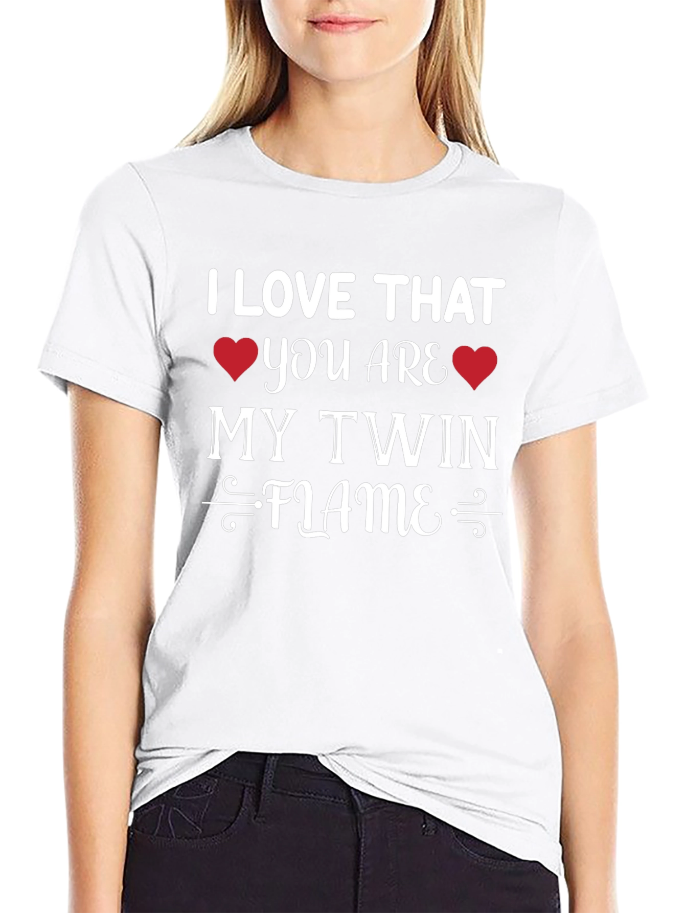 Camiseta Negra My Twin Flame