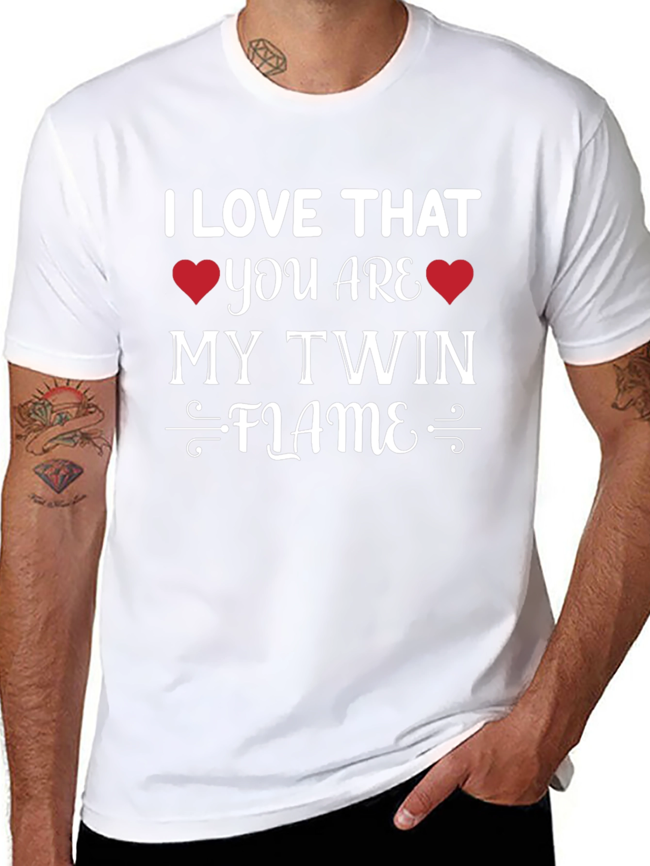 Camiseta Negra My Twin Flame