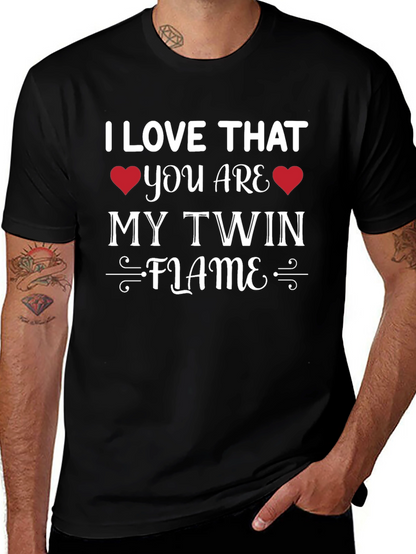 Camiseta Negra My Twin Flame