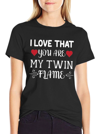 Camiseta Negra My Twin Flame