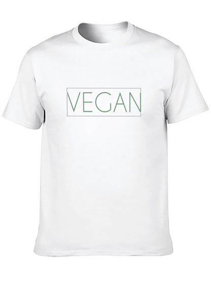 Camiseta Negra Vegana para Hombre