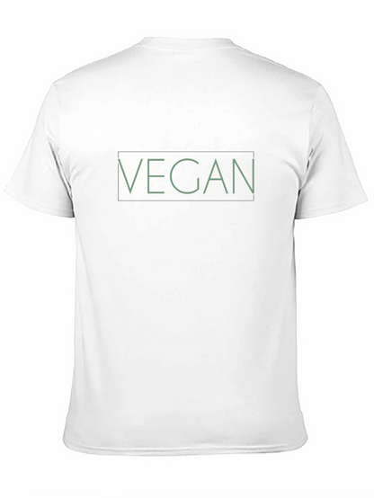 Camiseta Negra Vegana para Hombre